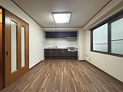 広島電鉄5系統 比治山下駅 徒歩12分の賃貸マンション 2階2LDKのリビング/ダイニング