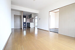 JR可部線 梅林駅 徒歩4分の賃貸マンション 1階3LDKのリビング/ダイニング