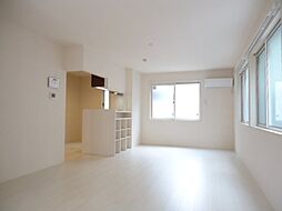 広島高速交通アストラムライン 中筋駅 徒歩11分の賃貸アパート 1階2LDKのリビング/ダイニング