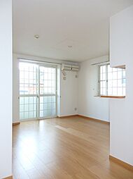 JR芸備線 下深川駅 徒歩4分の賃貸アパート 1階2LDKのリビング/ダイニング