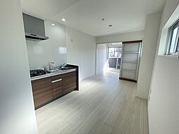 広島電鉄宮島線 商工センター入口駅 徒歩4分の賃貸アパート 3階1LDKのリビング/ダイニング