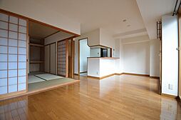 JR可部線 横川駅 徒歩8分の賃貸マンション 5階3LDKのリビング/ダイニング