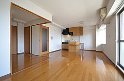 広島電鉄宮島線 商工センター入口駅 徒歩18分の賃貸マンション 6階1LDKのリビング/ダイニング