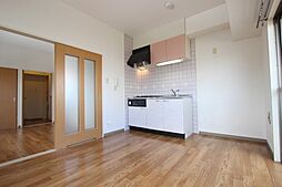 広島電鉄1系統 皆実町六丁目駅 徒歩9分の賃貸マンション 2階1DKのリビング/ダイニング