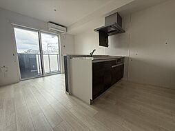 広島電鉄8系統 江波駅 徒歩8分の賃貸アパート 2階1LDKのリビング/ダイニング