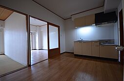 広島電鉄2系統 観音町駅 徒歩2分の賃貸マンション 4階3DKのリビング/ダイニング