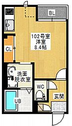 観音町駅 5.2万円