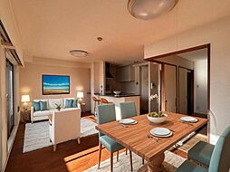 サンクレイドル中村橋 3LDKのリビング/ダイニング