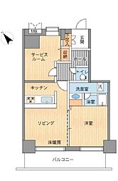 間取図画像 1SLDK