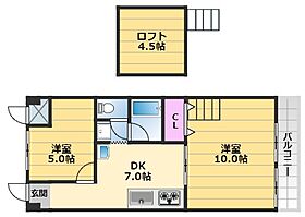 サンハイティ室谷 502 ｜ 大阪府堺市堺区南三国ヶ丘町4丁1-1（賃貸マンション2DK・4階・46.00㎡） その2