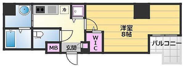 エヌエムキャトフヴァンサンク 8FC｜大阪府堺市堺区市之町東3丁(賃貸マンション1K・8階・27.68㎡)の写真 その2