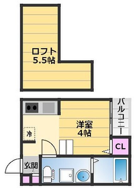 サクシード寺地町 202｜大阪府堺市堺区寺地町東4丁(賃貸アパート1K・2階・18.56㎡)の写真 その2