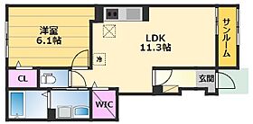 アリエッタ 102 ｜ 大阪府堺市堺区石津町3丁14-24-8号（賃貸アパート1LDK・1階・41.13㎡） その2