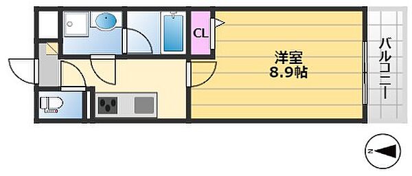 グランステージ金岡 302｜大阪府堺市北区金岡町(賃貸アパート1K・3階・28.98㎡)の写真 その2