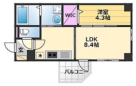 Sena Hills 堺 402 ｜ 大阪府堺市堺区戎之町東1丁1-8（賃貸マンション1LDK・4階・30.33㎡） その2