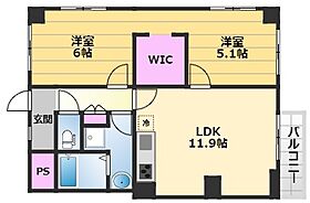 西川マンション 301 ｜ 大阪府堺市北区黒土町2360-14（賃貸マンション2LDK・3階・53.62㎡） その2