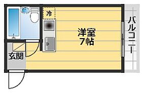 ヒルズ鳳 407 ｜ 大阪府堺市西区鳳東町1丁58-1（賃貸マンション1R・4階・15.00㎡） その2