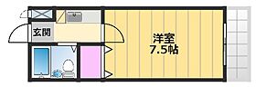 ロイヤルステート津久野 408 ｜ 大阪府堺市西区津久野町3丁33-13（賃貸マンション1K・4階・22.00㎡） その2