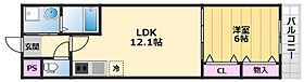 フジパレス堺もず 201 ｜ 大阪府堺市北区百舌鳥本町2丁457-2（賃貸アパート1LDK・2階・42.00㎡） その2