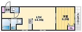 デュオブライト堺東 501 ｜ 大阪府堺市堺区櫛屋町東1丁2-20（賃貸マンション1LDK・5階・35.64㎡） その2