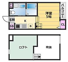 Frontier（フロンティア） 0101 ｜ 大阪府堺市西区浜寺石津町中5丁3-28（賃貸アパート1K・1階・19.88㎡） その2