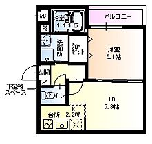 フジパレス堺大浜中町2番館 101 ｜ 大阪府堺市堺区大浜中町2丁（賃貸アパート1LDK・1階・32.75㎡） その2