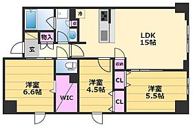 グランドポー 503 ｜ 大阪府堺市堺区東湊町1丁101-1（賃貸マンション3LDK・5階・71.57㎡） その2