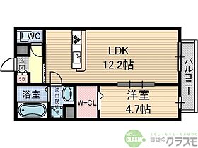 大阪府茨木市春日3丁目（賃貸アパート1LDK・1階・40.19㎡） その2