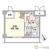 大阪府茨木市美沢町（賃貸マンション1K・3階・28.98㎡） その2