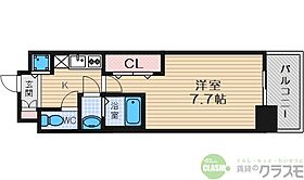 大阪府茨木市西河原2丁目（賃貸マンション1K・3階・25.08㎡） その2