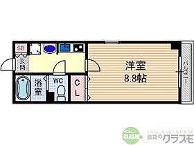 大阪府茨木市駅前2丁目（賃貸マンション1K・2階・26.00㎡） その2