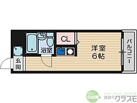 大阪府茨木市総持寺2丁目（賃貸マンション1R・2階・18.00㎡） その2