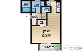 大阪府摂津市正雀本町1丁目（賃貸アパート1K・2階・29.03㎡） その2