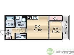 大阪府高槻市北昭和台町（賃貸アパート1LDK・1階・29.81㎡） その2