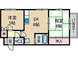ハイツ天野 1階