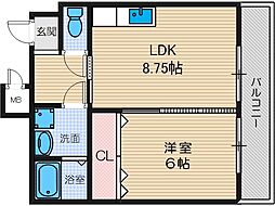 堂島ハイツ 1階