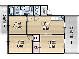 コーポラス摂津 5階