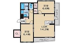 ヴィル・ド・クレール 2階