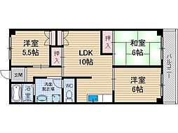 ヴィラ貴瀬2号館 1階