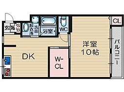 ナンノ第8号館 2階/-