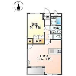 ソレイユ アオ 2階