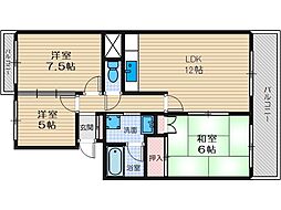 フォルク北千里G棟 3階