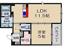 カミオン舟木 3階/-