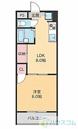 山崎第6マンション 1階/-