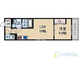 フォレ中穂積WEST 3階/301