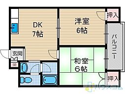 ハムロハイツ杉田B棟 2階