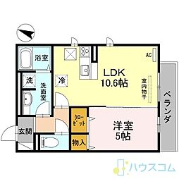 Station side court 3階/301