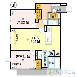 D-residence古曽部町 3階/-