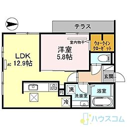 プレジール小野原 2階