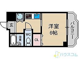 メゾン・ド・ラフィーヌ 1Kの間取図画像